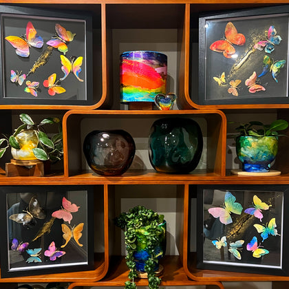 Butterfly Effect: Framed Butterflies