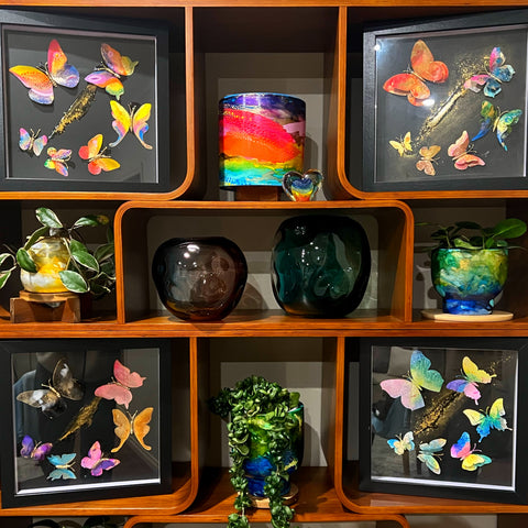 Butterfly Effect: Framed Butterflies