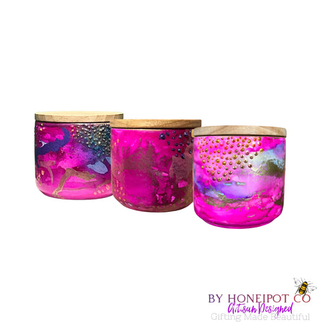 Midnight Pink Escapades SM Canisters