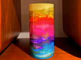 Miami Beach Pls Cylinder Vase