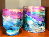 Sherbet Lagoon Cylinder Pots